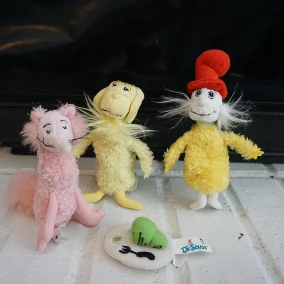 Dr seuss finger puppets sales